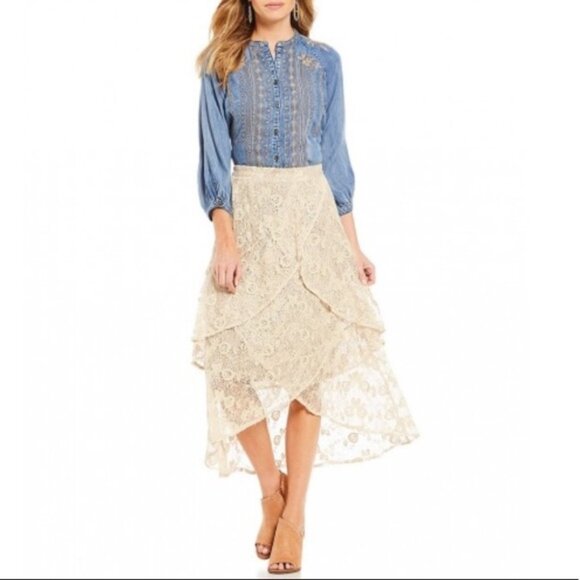 Reba American Prairie Skirt Size L - Picture 1 of 13
